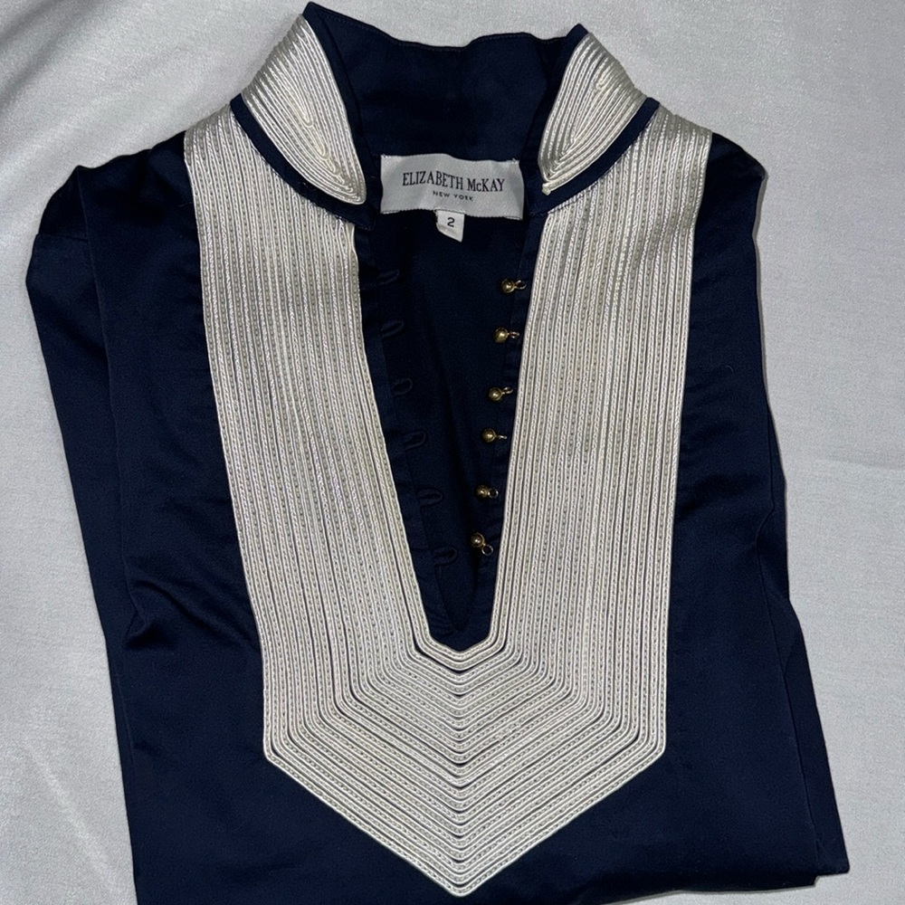 Elizabeth McKay country Club Tunic size 2 - Picture 4 of 11